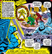 Mister Fantastic tries to cure the Thing from Fantastic Four Vol 1 106