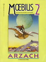 Moebius #2 "Arzach & Other Fantasy Stories" Release date: August 4, 1987 Cover date: 1987