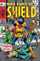 Nick Fury, Agent of SHIELD #15 "The Assassination of Nick Fury" Release date: July 30, 1969 Cover date: November, 1969