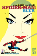 Spider-Man: Blue #2 "Let's fall in love" Release date: June 12, 2002 Cover date: August, 2002