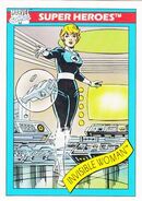 Susan Storm (Earth-616) from Marvel Universe Cards Series I 0001