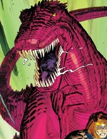 Devil Dinosaur (Earth-Unknown) from Avengers Vol 4 3 0001