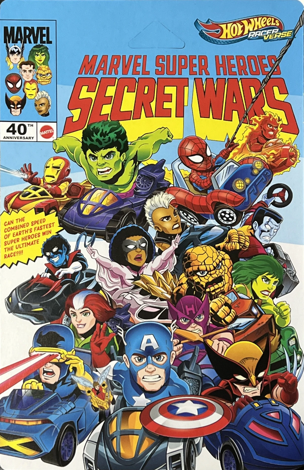 Custom Hot Wheels: Marvel RacerVerse SDCC 2024 Secret Wars Comic Vol 1 ...