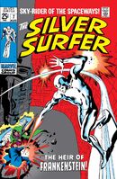 Silver Surfer #7 "The Heir of Frankenstein!" Release date: May 13, 1969 Cover date: August, 1969