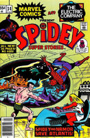 Spidey Super Stories #34 "More About Namor!" Release date: February 21, 1978 Cover date: May, 1978