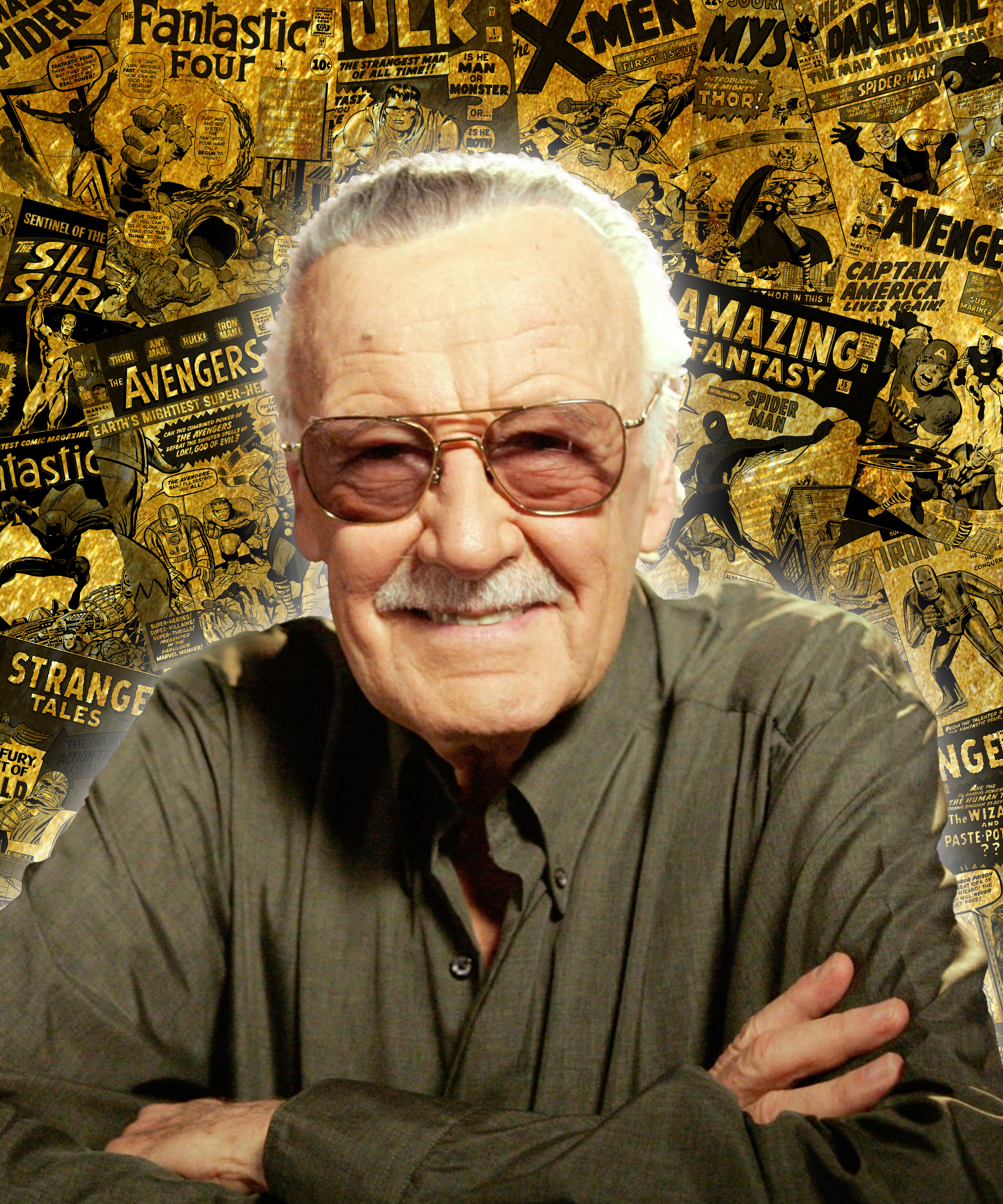 Stan Lee, co-creator of Spider-Man, Iron Man and The X-Men, to