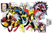 "Fourth Line-Up" From Official Handbook of the Marvel Universe: Master Edition Omnibus #1