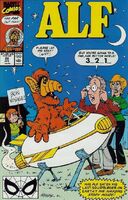 Alf #28 "Family Tie-Dyes" Release date: February 13, 1990 Cover date: April, 1990