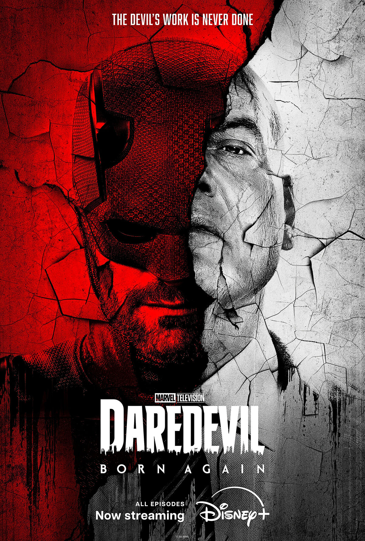 Daredevil: Born Again　デアデビル・ボーンアゲイン　アメコミ ドラマ『デアデビル ボーン・アゲイン』感想（ネタバレ）…MCUで