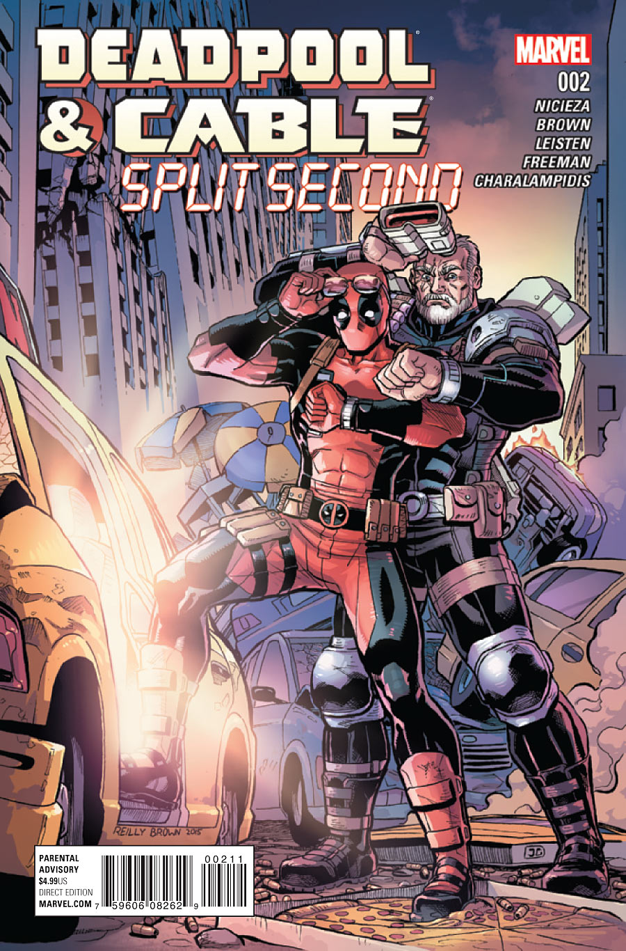 Deadpool Cable Split Second Vol 1 2 Marvel Database Fandom