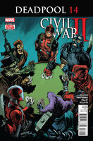 Deadpool (Vol. 5) #14 Release date: June 15, 2016 Cover date: August, 2016