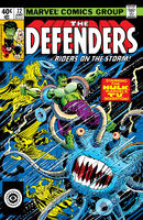 Defenders #72 "Up from the Sky!" Release date: March 27, 1979 Cover date: June, 1979