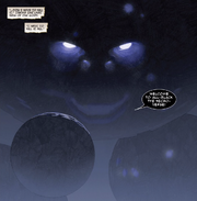 Gorr (Earth-616) and All-Black (Symbiote) (Earth-616) from King Thor Vol 1 3 001
