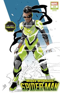 洋書 Miles Morales #23 variant Miles Morales: Spider-Man #23 Karen Darboe Disco Dazzler Variant