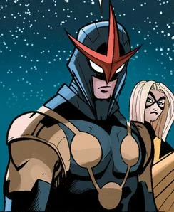 Samuel Alexander (Earth-13776) and Carol Danvers (Earth-13776) from What If? AvX Vol 1 1 0001