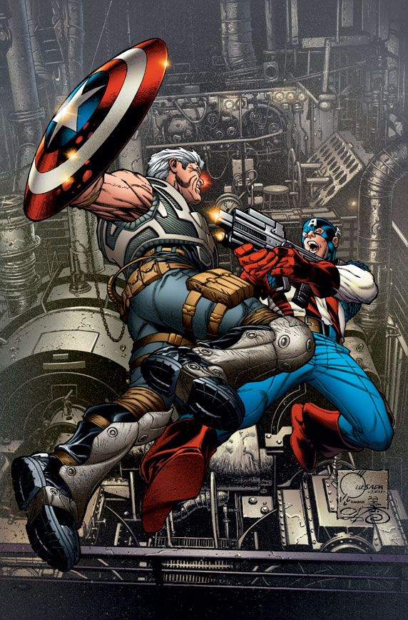 Marvel Comics Captain America Boy's Graphic Triple Compartment Pencil Case NWT 