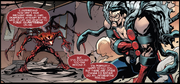 Carnage (Symbiote) (Earth-616) and Sergei Kravinoff (Earth-31) from Web of Carnage Vol 1 1 001