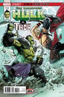 Incredible Hulk #712 "Return to Planet Hulk: Part IV" Release date: January 31, 2018 Cover date: March, 2018