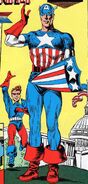 James Barnes (Earth-616) and Steven Rogers (Earth-616) from Captain America Comics Vol 1 1 0001