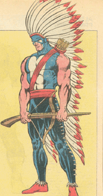 Jason Strongbow (Earth-616) from Official Handbook of the Marvel Universe Vol 2 1 0001