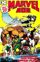 Marvel Age #2 "Marvel Comics Coming Attractions"