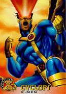 Scott Summers (Earth-616) from X-Men (Trading Cards) 1996 Set 001
