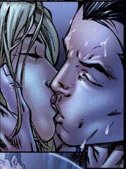 Susan Storm (Earth-1610) and Namor (Earth-1610) from Ultimate Fantastic Four Vol 1 56 001