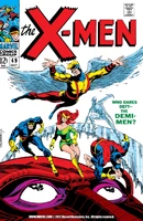 X-Men Vol 1 49.jpg (762 KB) Available X-Men #49 "Who Dares Defy... the Demi-Men" Release date: August 3, 1968 Cover date: October, 1968