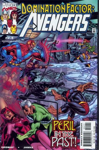 AVENGERS DOMINATION FACTOR #1-4 NEAR MINT SET 1999