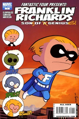 Franklin Richards Sons of Geniuses Vol 1 1