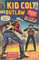 Kid Colt Outlaw #126 "The Guns of Wes Hardin!" Release date: October 5, 1965 Cover date: January, 1966