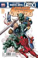 New Avengers (Vol. 2) #23 "The New Dark Avengers versus Skaar, Son of Hulk" Release date: March 28, 2012 Cover date: May, 2012