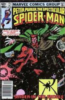 Peter Parker, The Spectacular Spider-Man #73 "Peter Parker, You Are the Spectacular Spider-Man!" Release date: September 14, 1982 Cover date: December, 1982