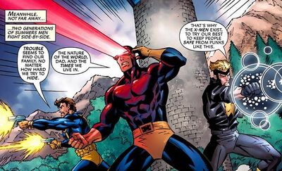 Summers Family from X-Men Forever 2 Vol 1 8 001