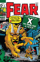 Fear #2 Release date: October 13, 1970 Cover date: January, 1971