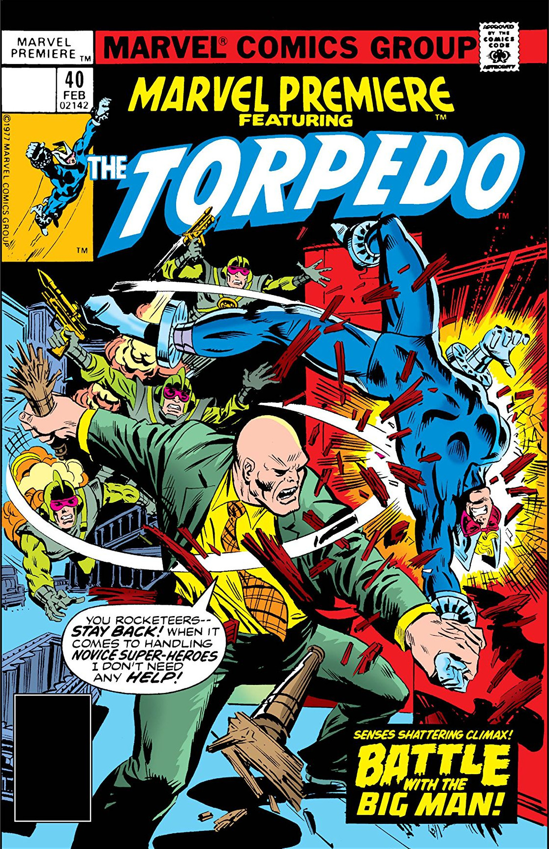 Премьера марвел. Marvel Premiere (1972). Торпедо Марвел. Torpedo Marvel Comics. Marvel Premiere #5 читать.