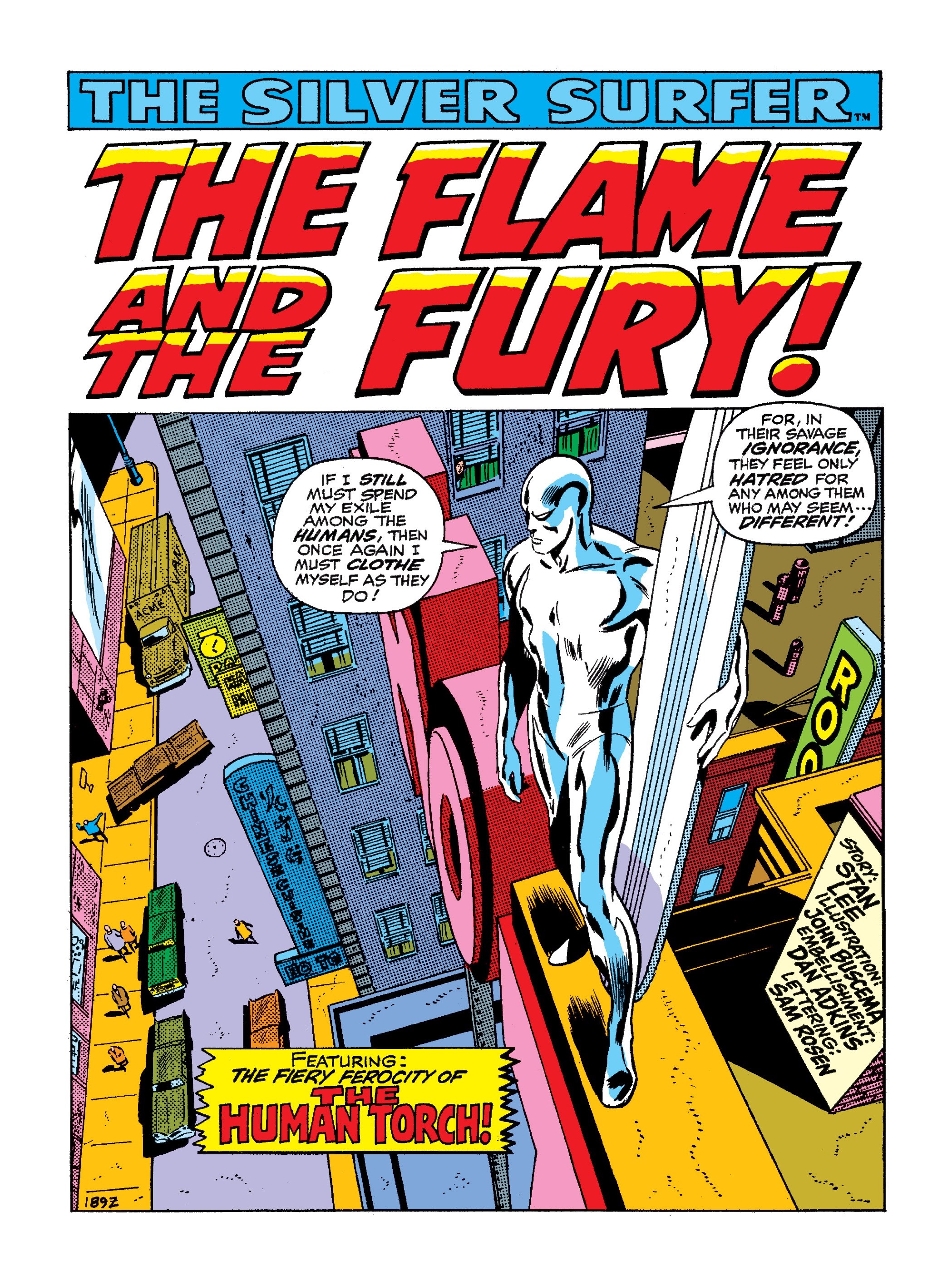 human torch vs silver surfer