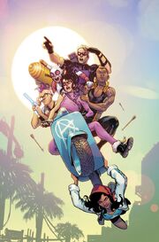 West Coast Avengers Vol 3 1 Textless