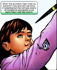 Alicia Masters (Earth-616) from Marvel Knights 4 Vol 1 14 001