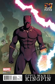 Civil War II Kingpin Vol 1 1 Black Panther 50th Anniversary Variant