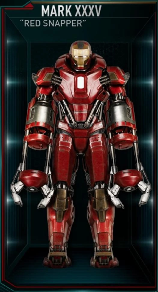 Iron Man Armor MK XXXV (Earth-199999) | Marvel Database | Fandom