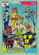 New Warriors (Earth-616) from Marvel Universe Cards Series II 0001