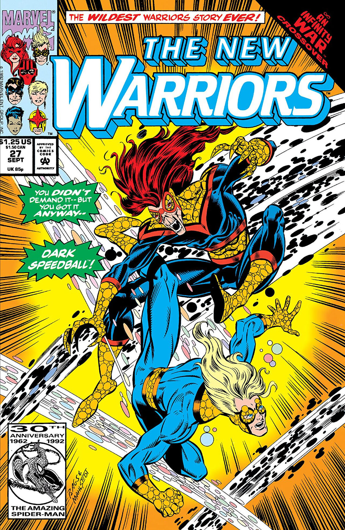 New Warriors Vol 1 27 | Marvel Database | Fandom