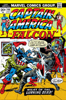 Captain America #166 "Night of the Lurking Dead" Release date: July 10, 1973 Cover date: October, 1973
