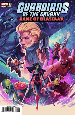 Guardians of the Galaxy Bane of Blastaar Vol 1 1 Manhanini Variant