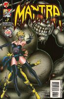 Mantra (Vol. 2) #7 "Demon Skin!" Cover date: April, 1996