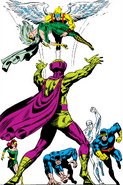 Fighting Mesmero in X-Men #50