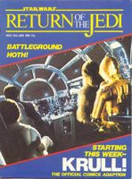 Return of the Jedi Weekly (UK) #53 Cover date: June, 1984