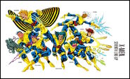 "Seventh Line-Up" From Official Handbook of the Marvel Universe: Master Edition Omnibus #1