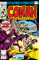Conan the Barbarian #87 Release date: March 21, 1978 Cover date: June, 1978
